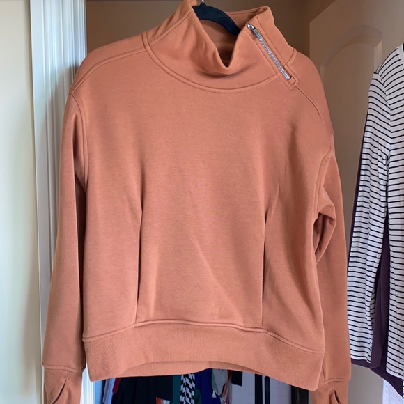 All in Motion Asymmetrical Zip Pullover Sweatshirt - Picture 1 of 8